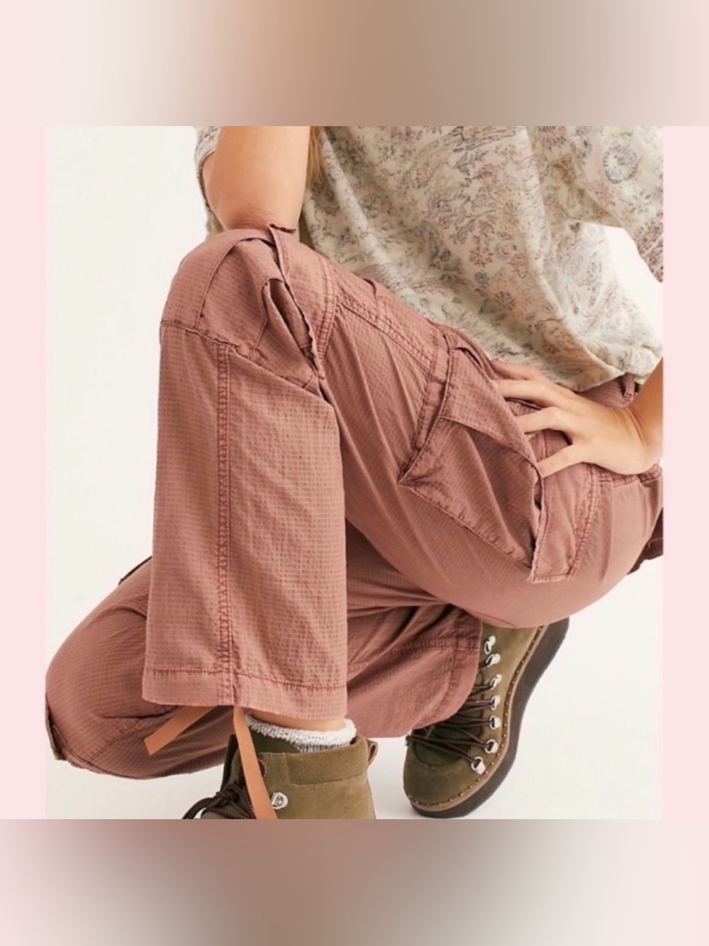 Free People City Cargo Pants NWT Size 6